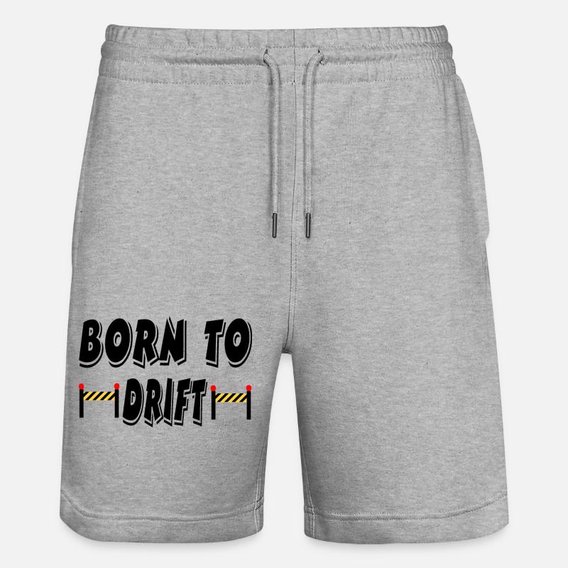 Auto - Stanley/Stella Unisex Bio Joggingshorts Trainer  - Grau meliert