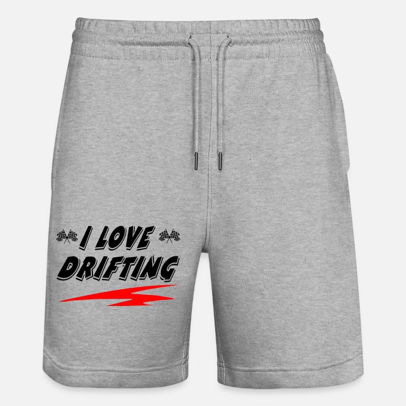 Voiture - Short de jogging bio TRAINER Stanley/Stella unisexe - gris chiné