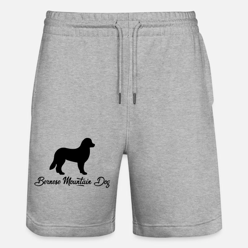 Bouvier bernois - Short de jogging bio TRAINER Stanley/Stella unisexe - gris chiné
