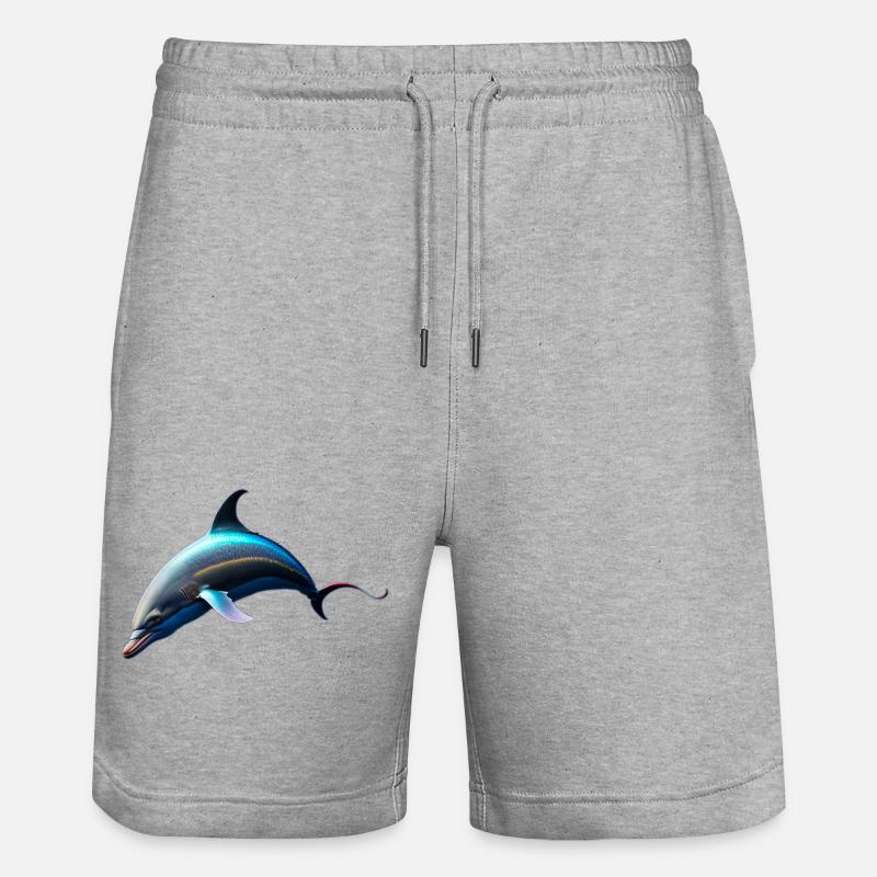 Dauphin - Short de jogging bio TRAINER Stanley/Stella unisexe - gris chiné