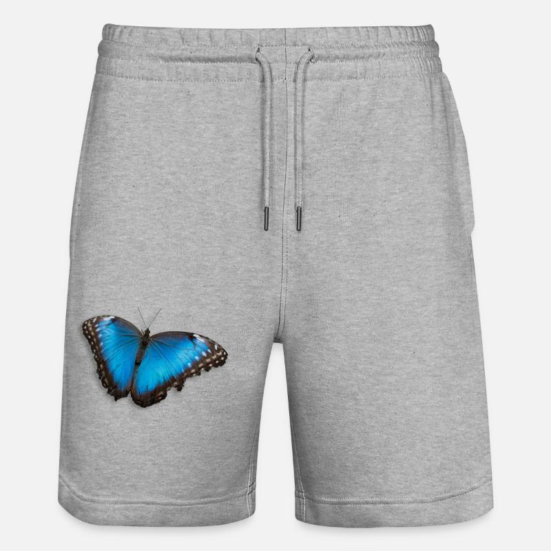 papillon - Short de jogging bio TRAINER Stanley/Stella unisexe - gris chiné