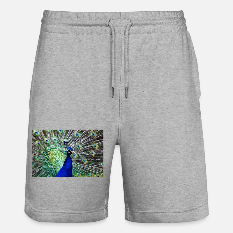 Paon - Short de jogging bio TRAINER Stanley/Stella unisexe - gris chiné