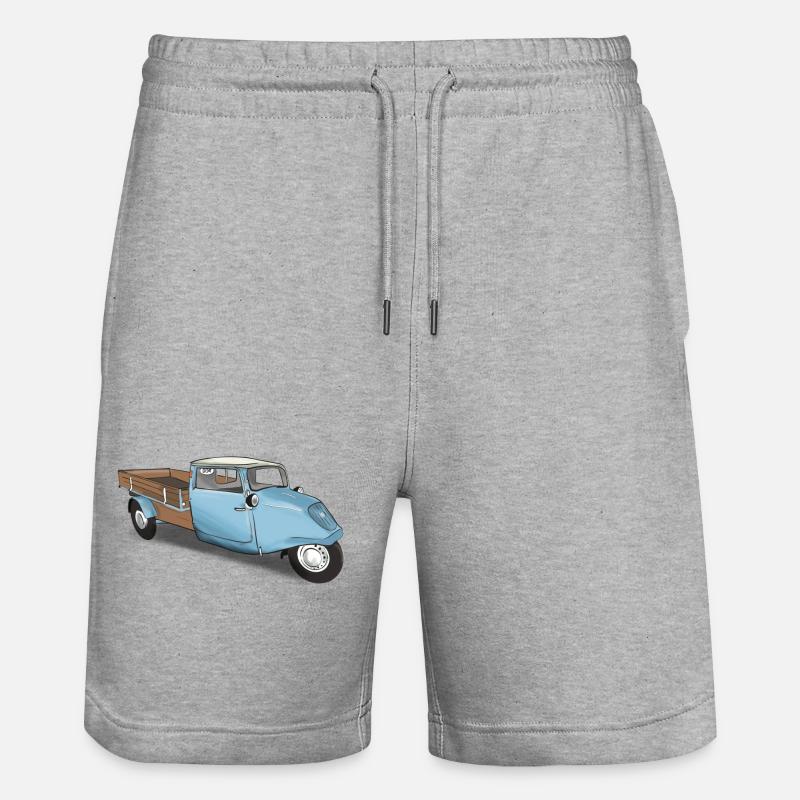 Oldtimer Tempo - Stanley/Stella Unisex Bio Joggingshorts Trainer  - Grau meliert