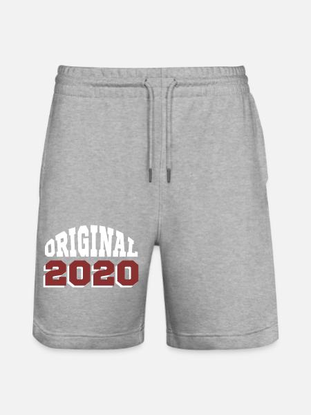 Ursprünglich: 2020 - Stanley/Stella Unisex Bio Joggingshorts Trainer - Grau meliert