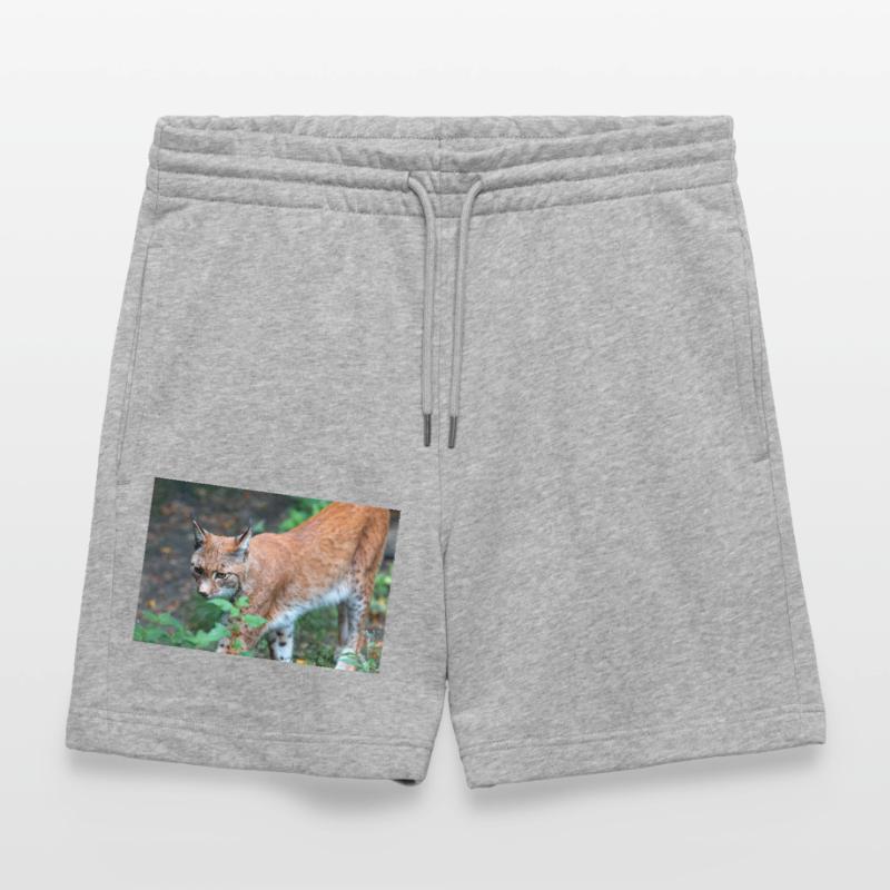 Eurasischer Luchs oder Nördlicher Luchs Stanley/Stella Unisex Bio Joggingshorts Trainer 