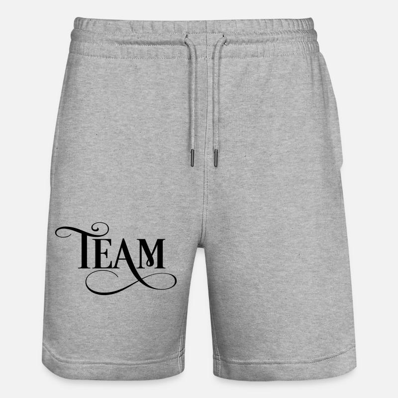 équipe - Short de jogging bio TRAINER Stanley/Stella unisexe - gris chiné