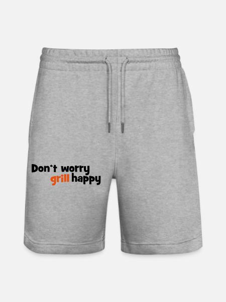 barbecue - Short de jogging bio TRAINER Stanley/Stella unisexe - gris chiné