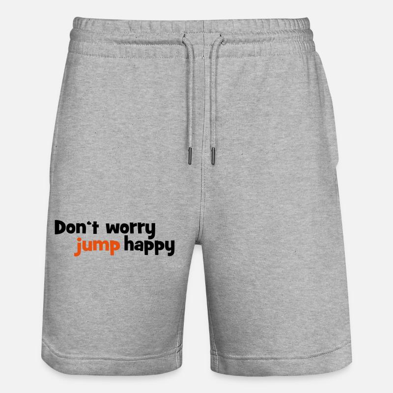 sauter - Short de jogging bio TRAINER Stanley/Stella unisexe - gris chiné