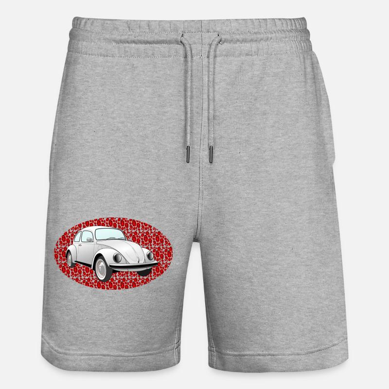 coccinelle - Short de jogging bio TRAINER Stanley/Stella unisexe - gris chiné