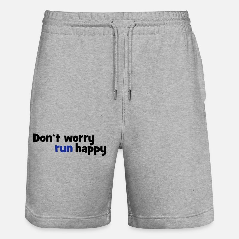 course - Short de jogging bio TRAINER Stanley/Stella unisexe - gris chiné