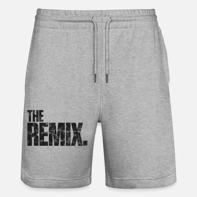 The Remix - Short de jogging bio TRAINER Stanley/Stella unisexe - gris chiné