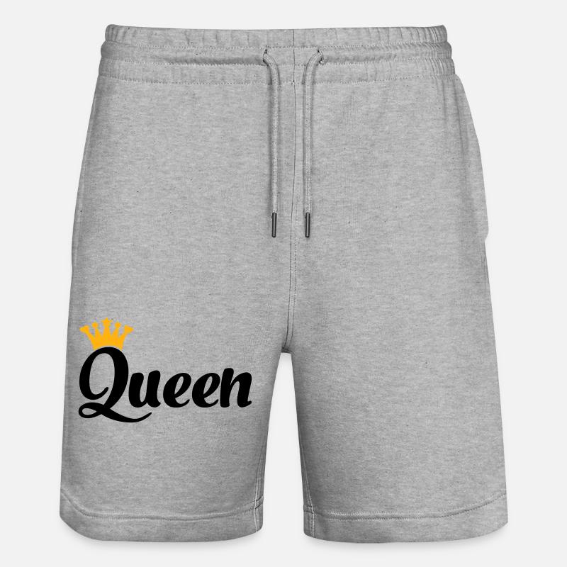 queen - Short de jogging bio TRAINER Stanley/Stella unisexe - gris chiné