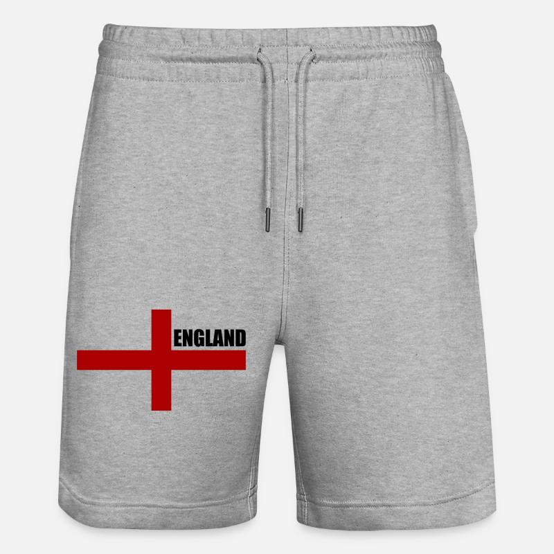 angleterre - Short de jogging bio TRAINER Stanley/Stella unisexe - gris chiné