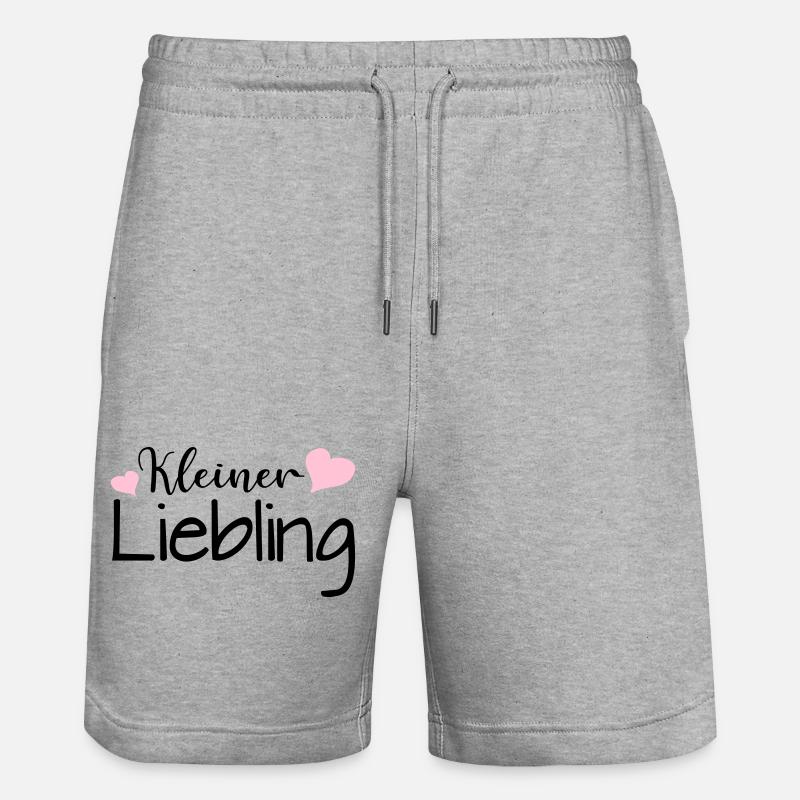 Kleiner Liebling - Stanley/Stella Unisex Bio Joggingshorts Trainer  - Grau meliert