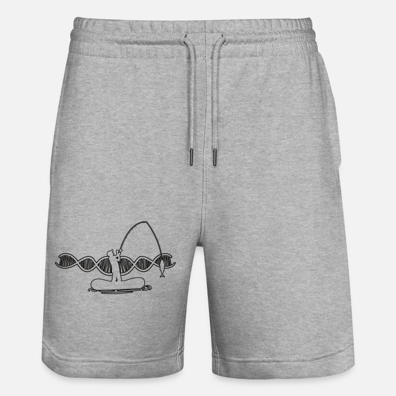 Pêche Pêche Pêche Pêche - Short de jogging bio TRAINER Stanley/Stella unisexe - gris chiné