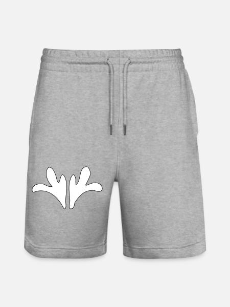 Ornament – Vectorgraphic - Stanley/Stella Trainer Unisex Organic Jogging Shorts - heather grey