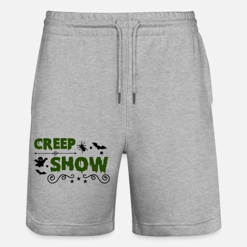 Spectacle de creep - Short de jogging bio TRAINER Stanley/Stella unisexe - gris chiné