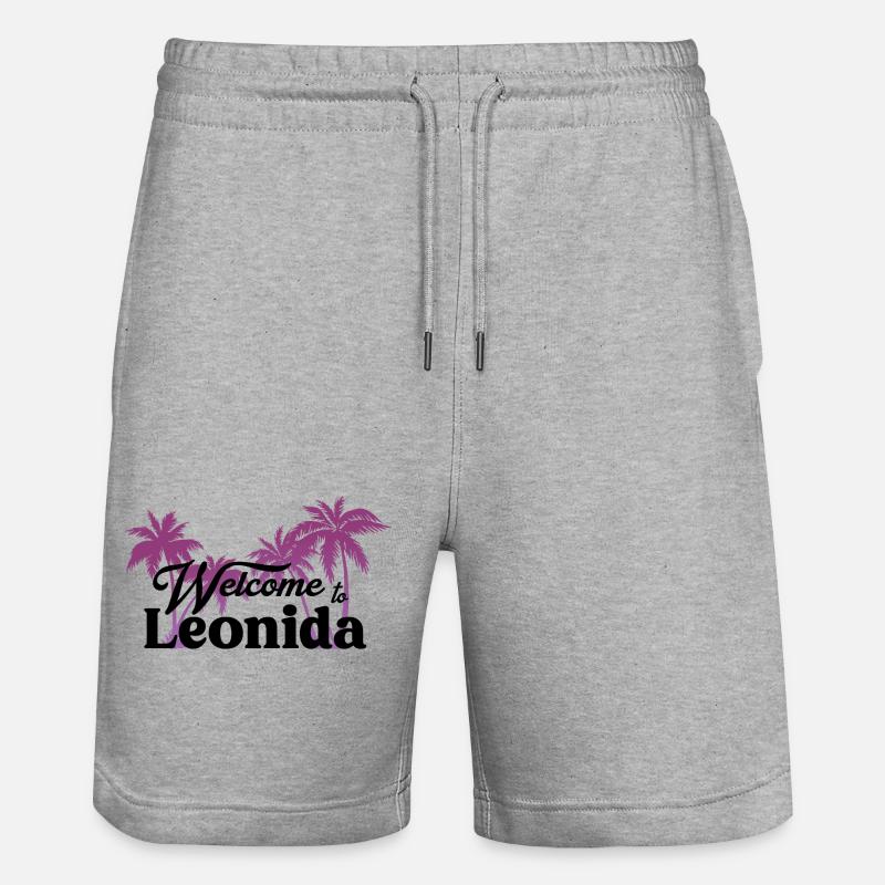 Welcome to leonida - GTA VI - Short de jogging bio TRAINER Stanley/Stella unisexe - gris chiné