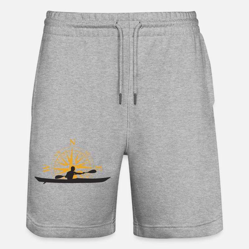 Kayak - Short de jogging bio TRAINER Stanley/Stella unisexe - gris chiné