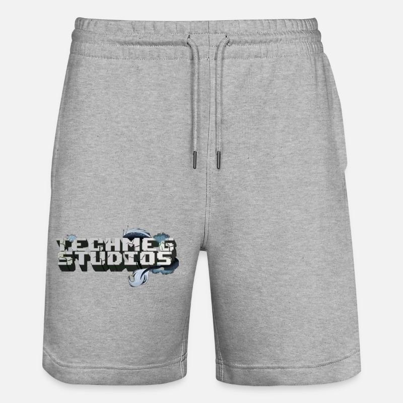 Techmeg Studios - Stanley/Stella Unisex Bio Joggingshorts Trainer  - Grau meliert