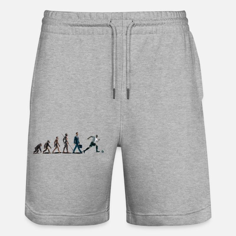 Evolution Football Artboard 1 - Short de jogging bio TRAINER Stanley/Stella unisexe - gris chiné