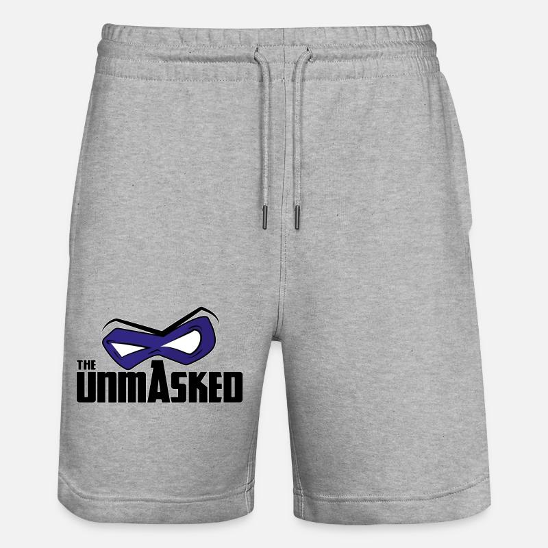 The Unmasked – Libère Ton Identité - Short de jogging bio TRAINER Stanley/Stella unisexe - gris chiné