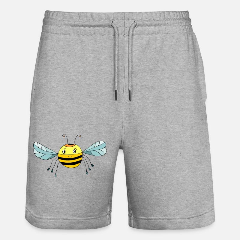 Insecte - Short de jogging bio TRAINER Stanley/Stella unisexe - gris chiné