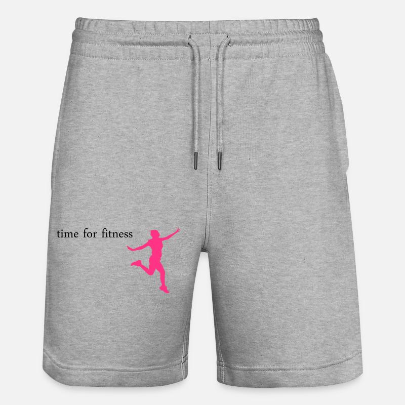 sport - Short de jogging bio TRAINER Stanley/Stella unisexe - gris chiné