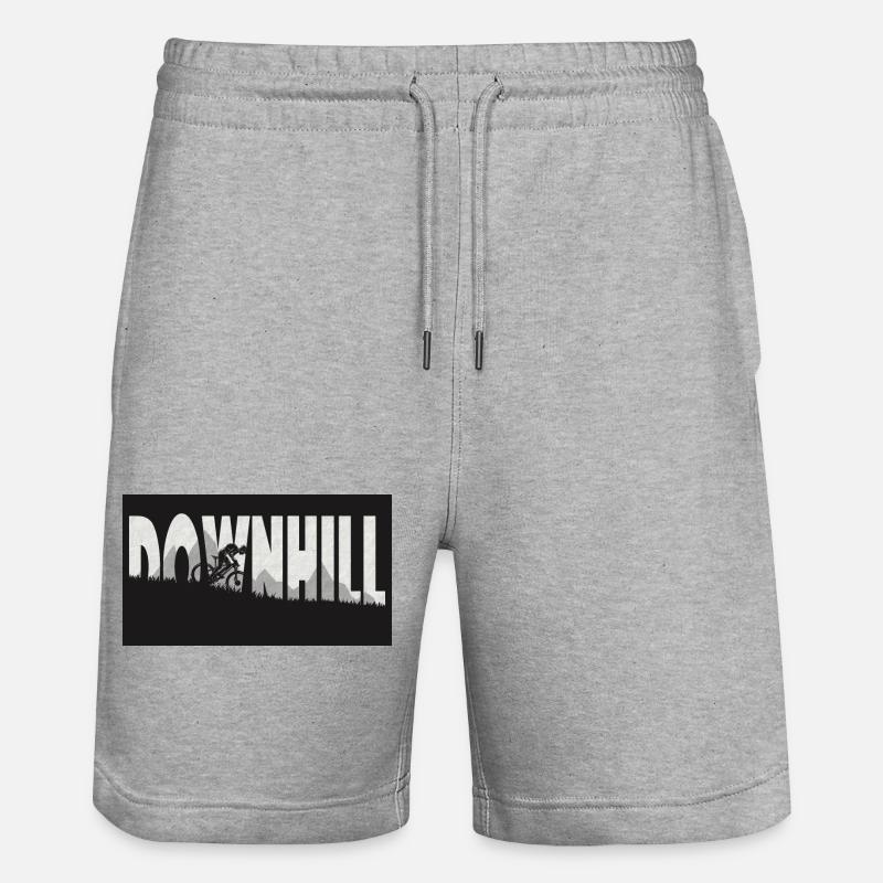 MTB downhill - Short de jogging bio TRAINER Stanley/Stella unisexe - gris chiné