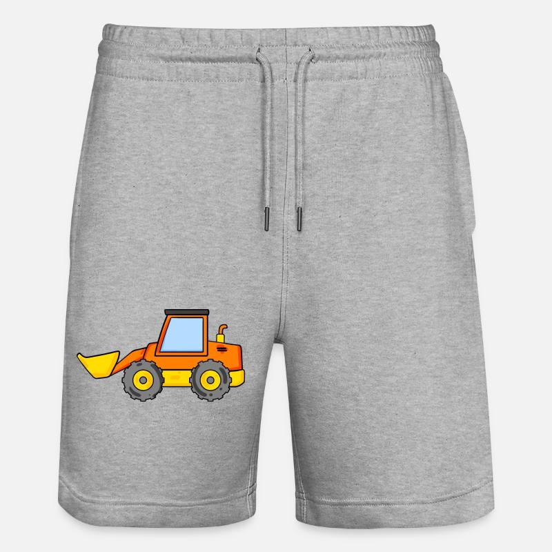 Pelles - Short de jogging bio TRAINER Stanley/Stella unisexe - gris chiné