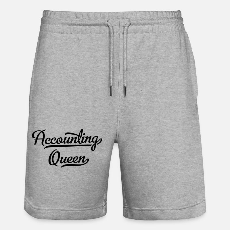 Comptabilité - Short de jogging bio TRAINER Stanley/Stella unisexe - gris chiné