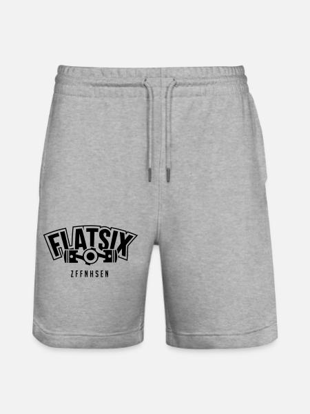 FLATSIX ZFFNHSN - Stanley/Stella Unisex Bio Joggingshorts Trainer  - Grau meliert