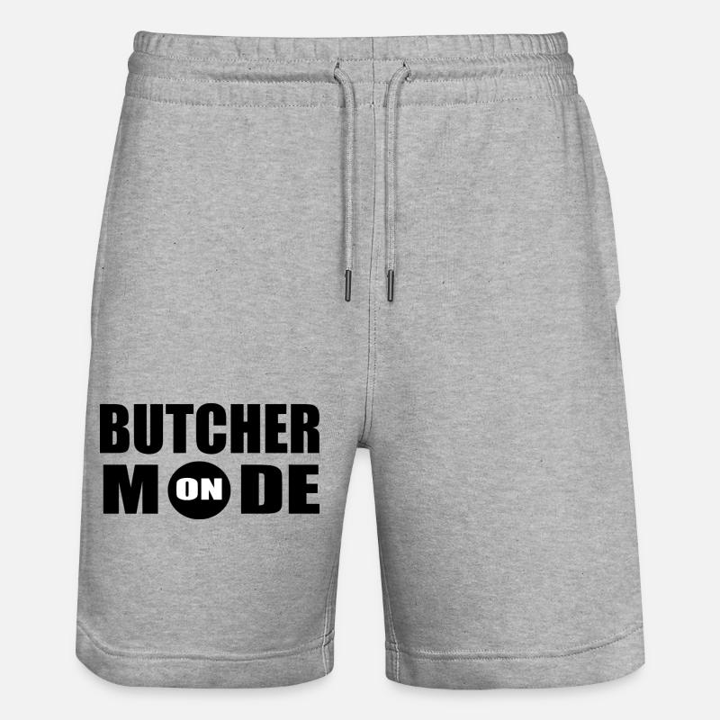 Boucher boucher boucher - Short de jogging bio TRAINER Stanley/Stella unisexe - gris chiné