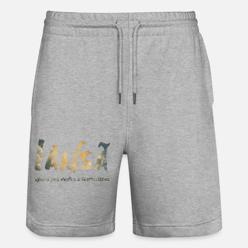 Iansã - Short de jogging bio TRAINER Stanley/Stella unisexe - gris chiné