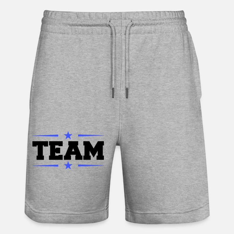 équipe - Short de jogging bio TRAINER Stanley/Stella unisexe - gris chiné