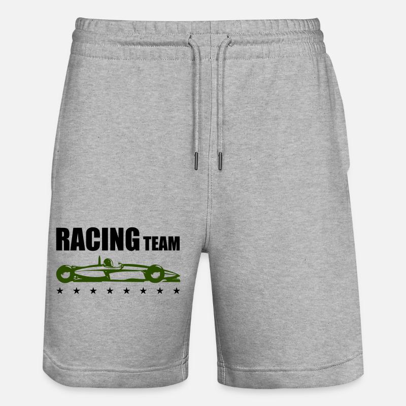 Équipe de course - Short de jogging bio TRAINER Stanley/Stella unisexe - gris chiné