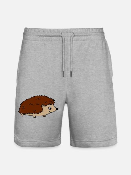 Hérisson 02 - Short de jogging bio TRAINER Stanley/Stella unisexe - gris chiné