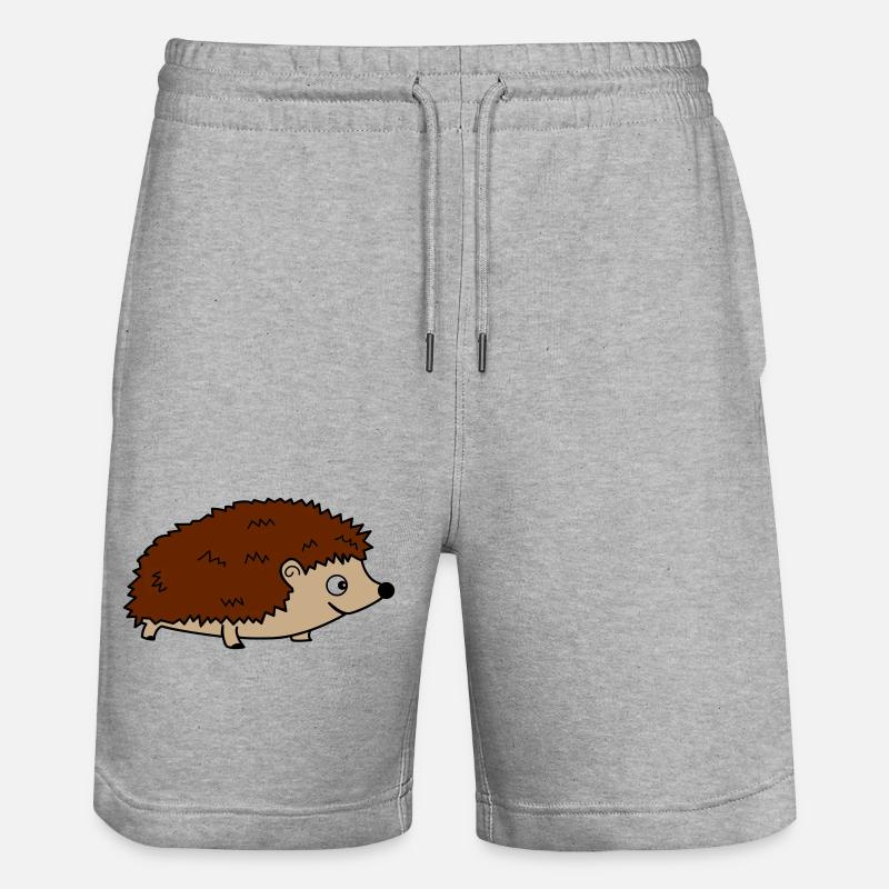 Hérisson 02 - Short de jogging bio TRAINER Stanley/Stella unisexe - gris chiné