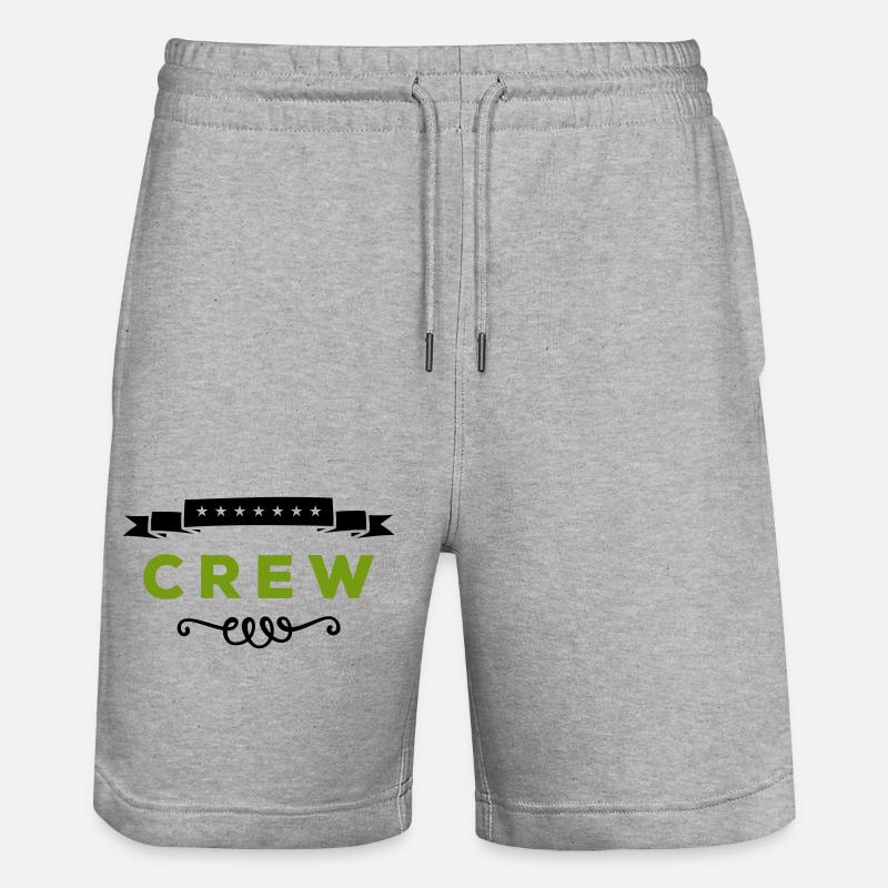 équipage - Short de jogging bio TRAINER Stanley/Stella unisexe - gris chiné