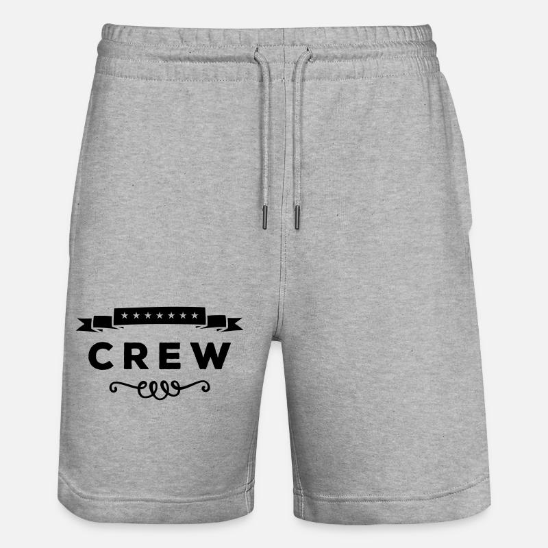 équipage - Short de jogging bio TRAINER Stanley/Stella unisexe - gris chiné