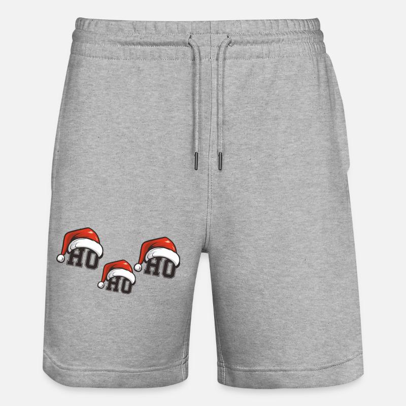 Saint-Nicolas Hat Ho - Short de jogging bio TRAINER Stanley/Stella unisexe - gris chiné