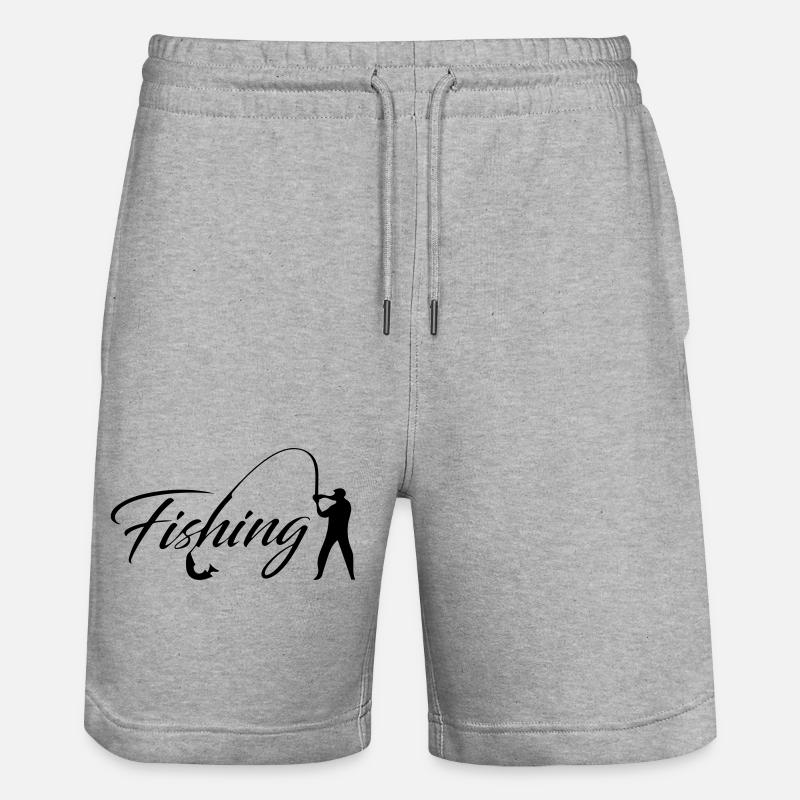 pêche - Short de jogging bio TRAINER Stanley/Stella unisexe - gris chiné