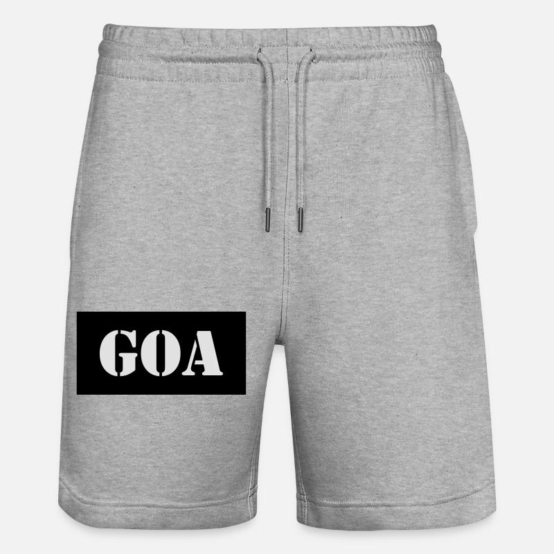 Goa - Short de jogging bio TRAINER Stanley/Stella unisexe - gris chiné