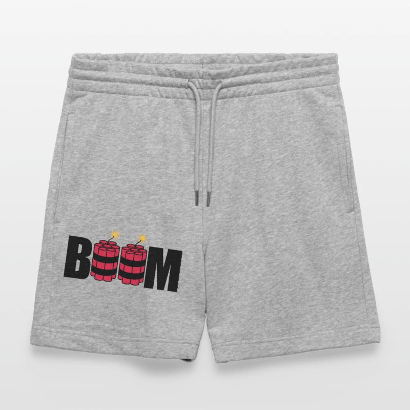 boom allumé tnt dynamite explosion explosion Short de jogging bio TRAINER Stanley/Stella unisexe
