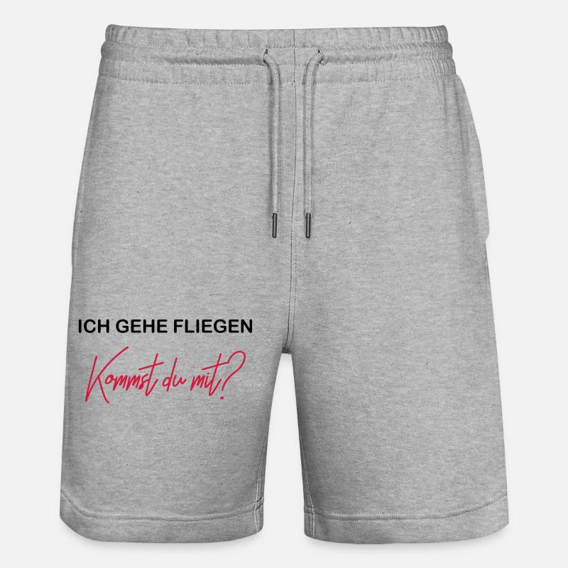 voler - Short de jogging bio TRAINER Stanley/Stella unisexe - gris chiné