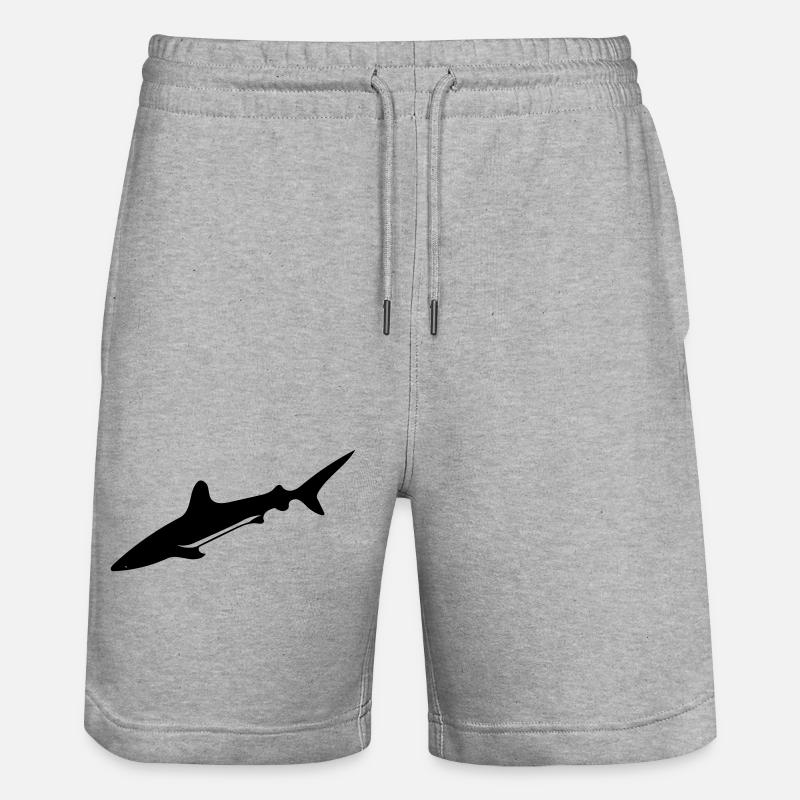 Hai - Vector Design - Short de jogging bio TRAINER Stanley/Stella unisexe - gris chiné