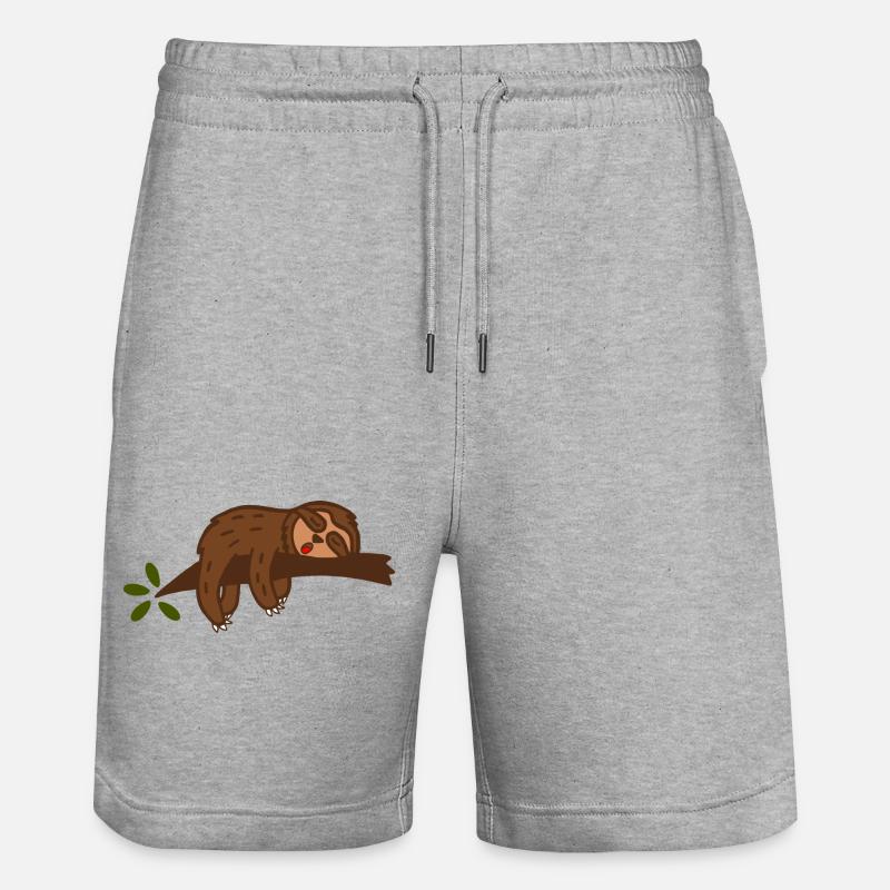 indolence - Short de jogging bio TRAINER Stanley/Stella unisexe - gris chiné