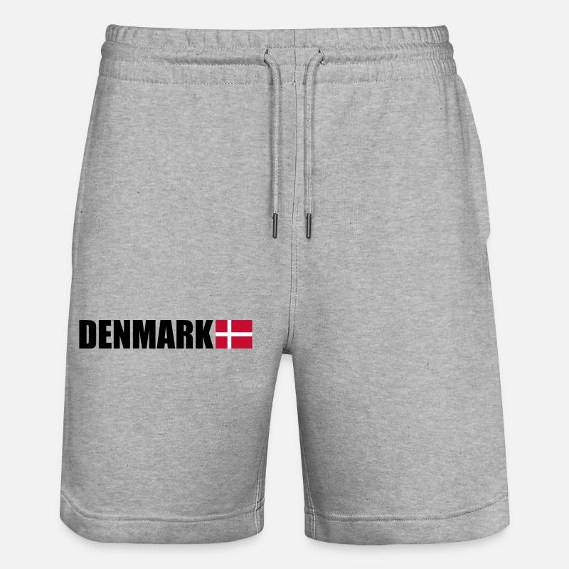 Danemark - Short de jogging bio TRAINER Stanley/Stella unisexe - gris chiné