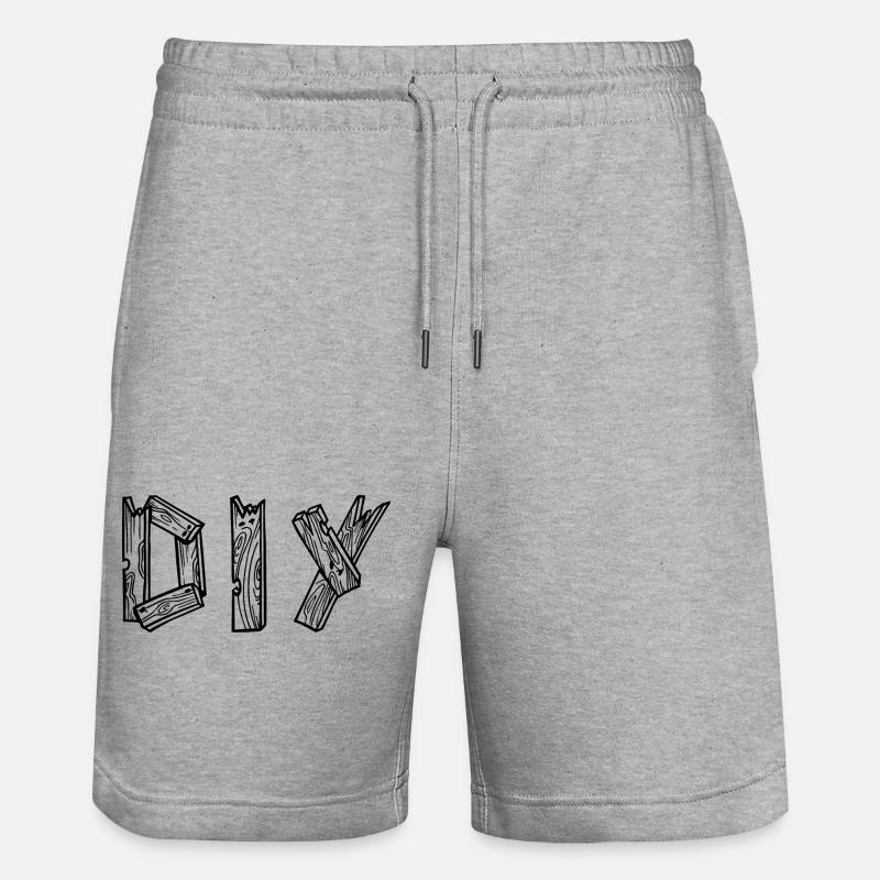 bricolage - faites-le vous-même - Short de jogging bio TRAINER Stanley/Stella unisexe - gris chiné