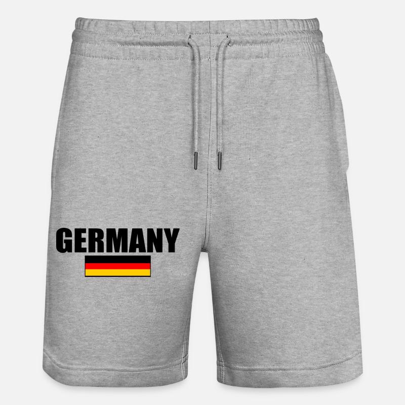 Germany - Short de jogging bio TRAINER Stanley/Stella unisexe - gris chiné